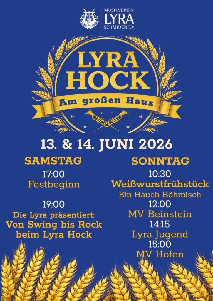Lyra-Hock 2026 Plakat mit Programm