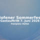 Bietragsbild Gastauftritt Hofener Sommerfest 07.06.2026